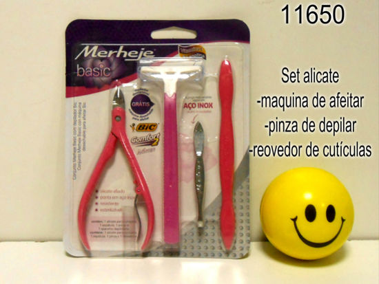 Imagen de CONJUNTO MERHEJE BASIC CON DEPILADOR BIC 1.25